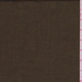 3 3/4 YD PC-Golden Olive Pinstripe Pique Suiting Fabric