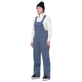 686 Women's Black Magic Bib Pant 2024 Indigo Denim