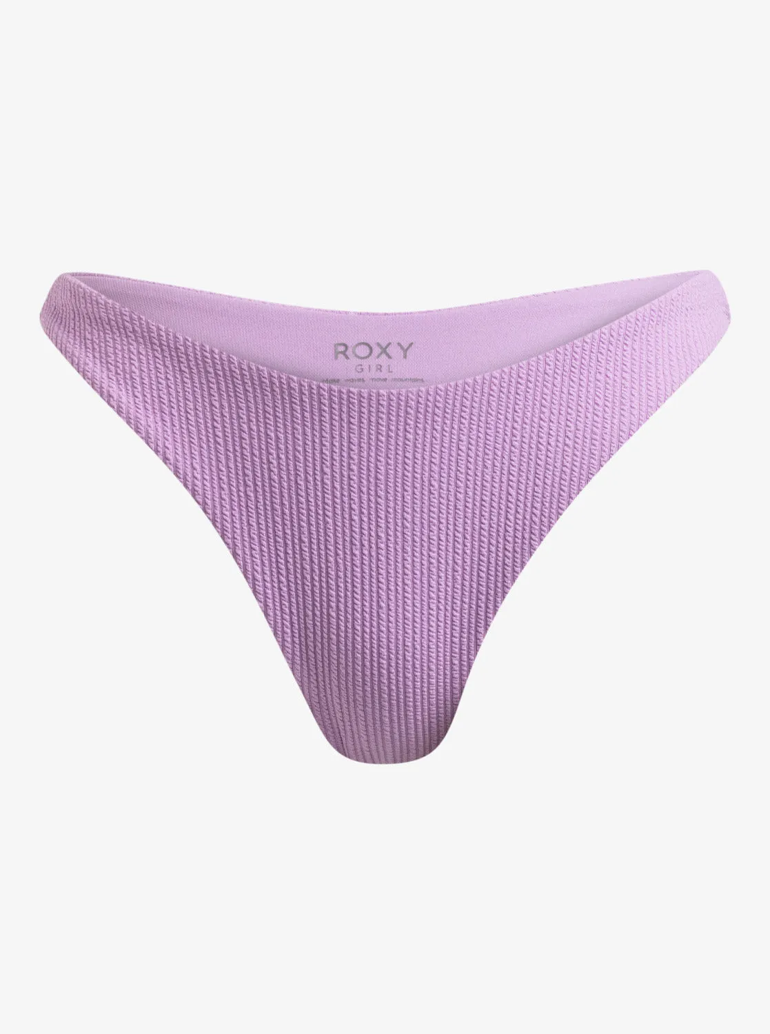 Aruba High Leg Cheeky Bikini Bottoms - Crocus Petal