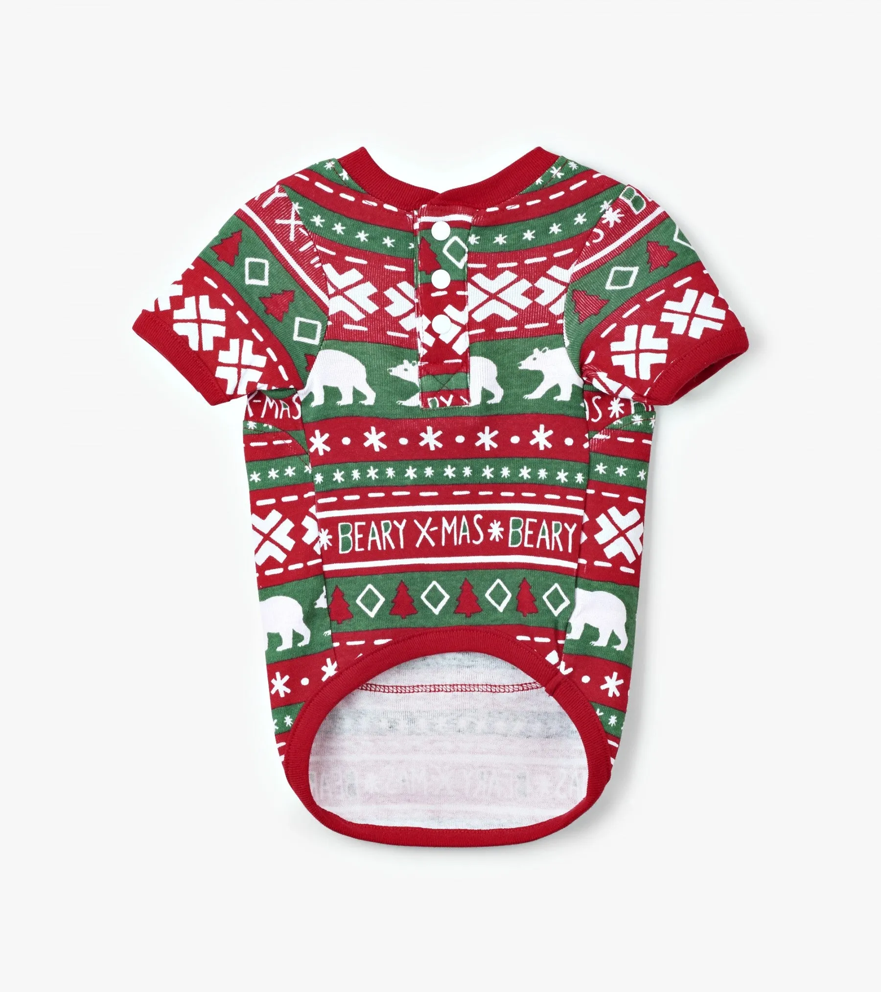 Beary X-Mas Dog Pajama - Little Blue House By: Hatley