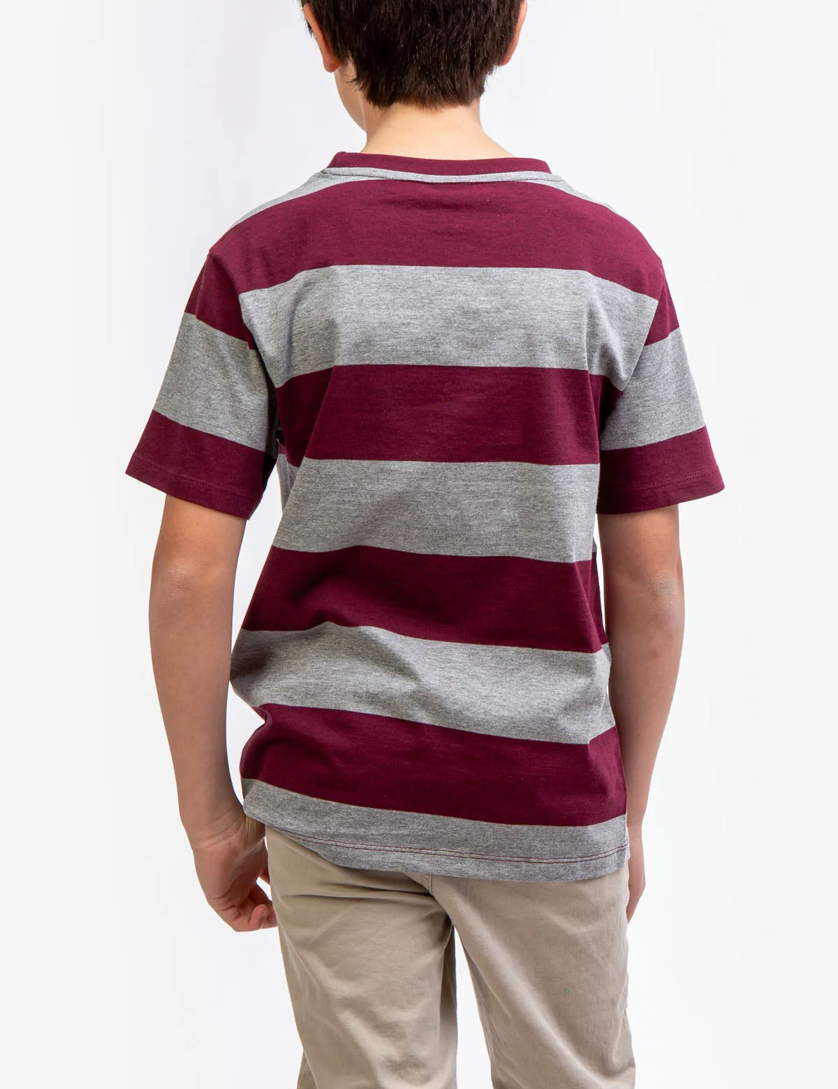 BOYS RUGBY CREW NECK T-SHIRT
