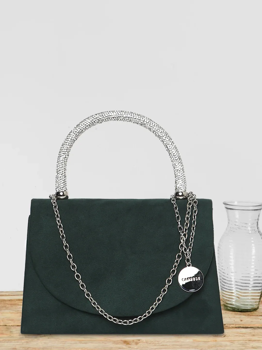 Caprese Elena Clutch Small (E) Green