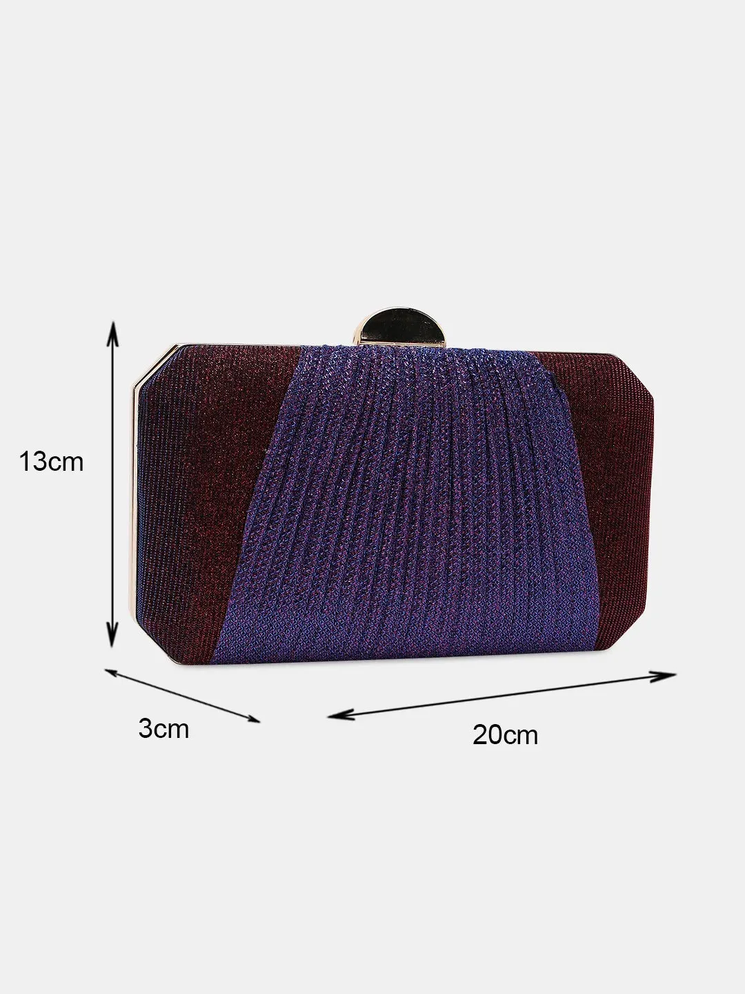 Caprese Gloriana Clutch Small Red