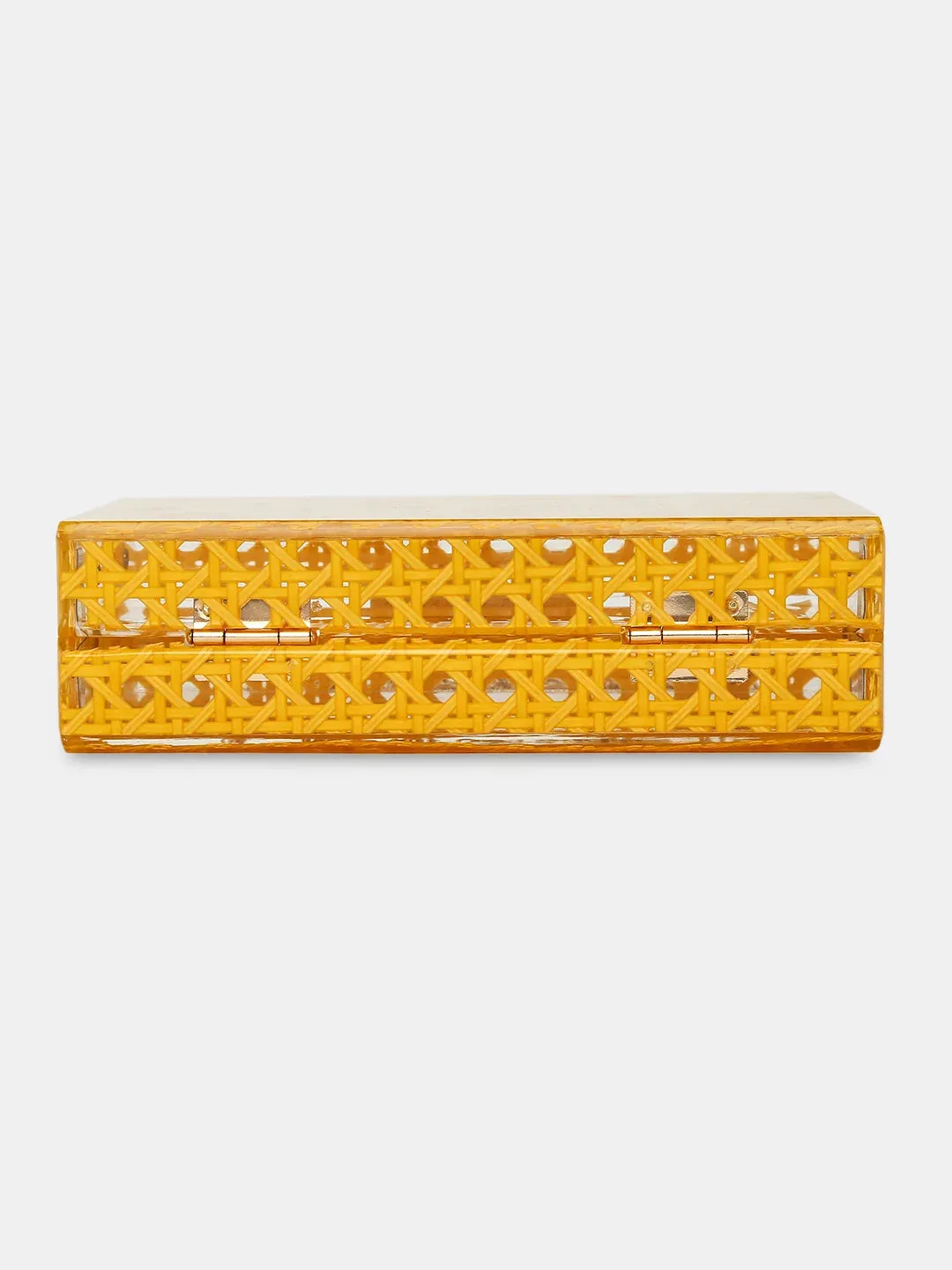 Caprese Golia Clutch Small Yellow
