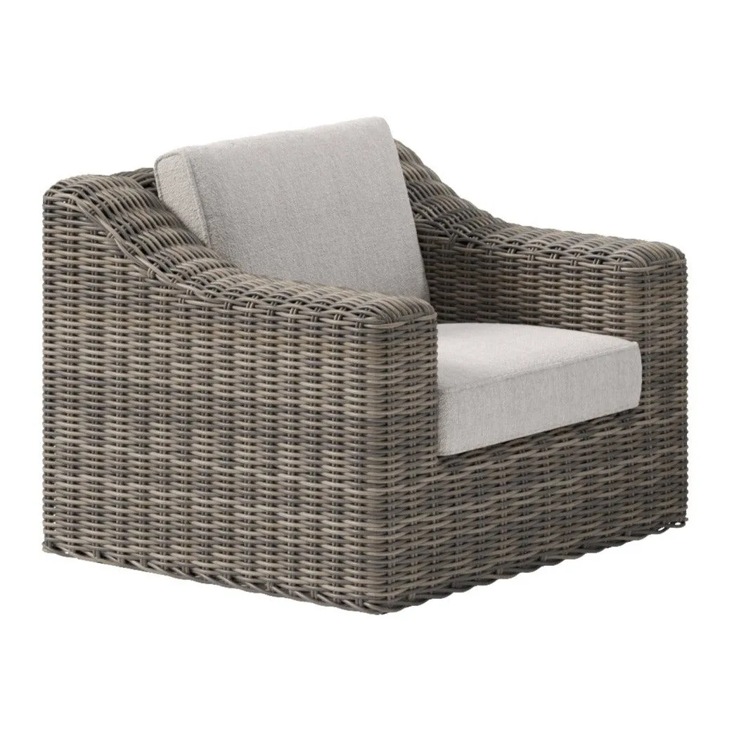 Carmel Natural 3pc Outdoor Seating Set LUX Heavy Weave