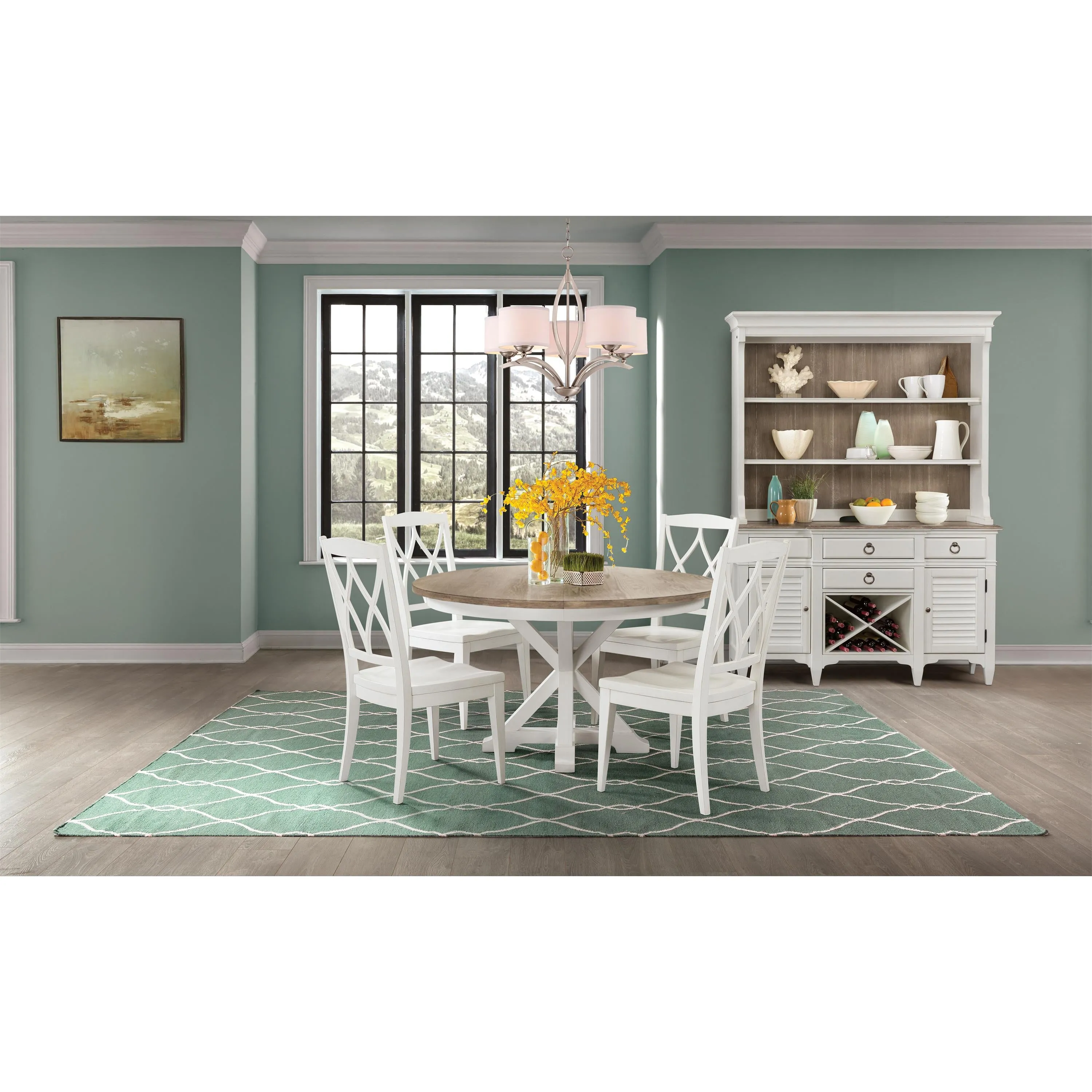 Charleston Extendable (48"-66") Round Dining Table