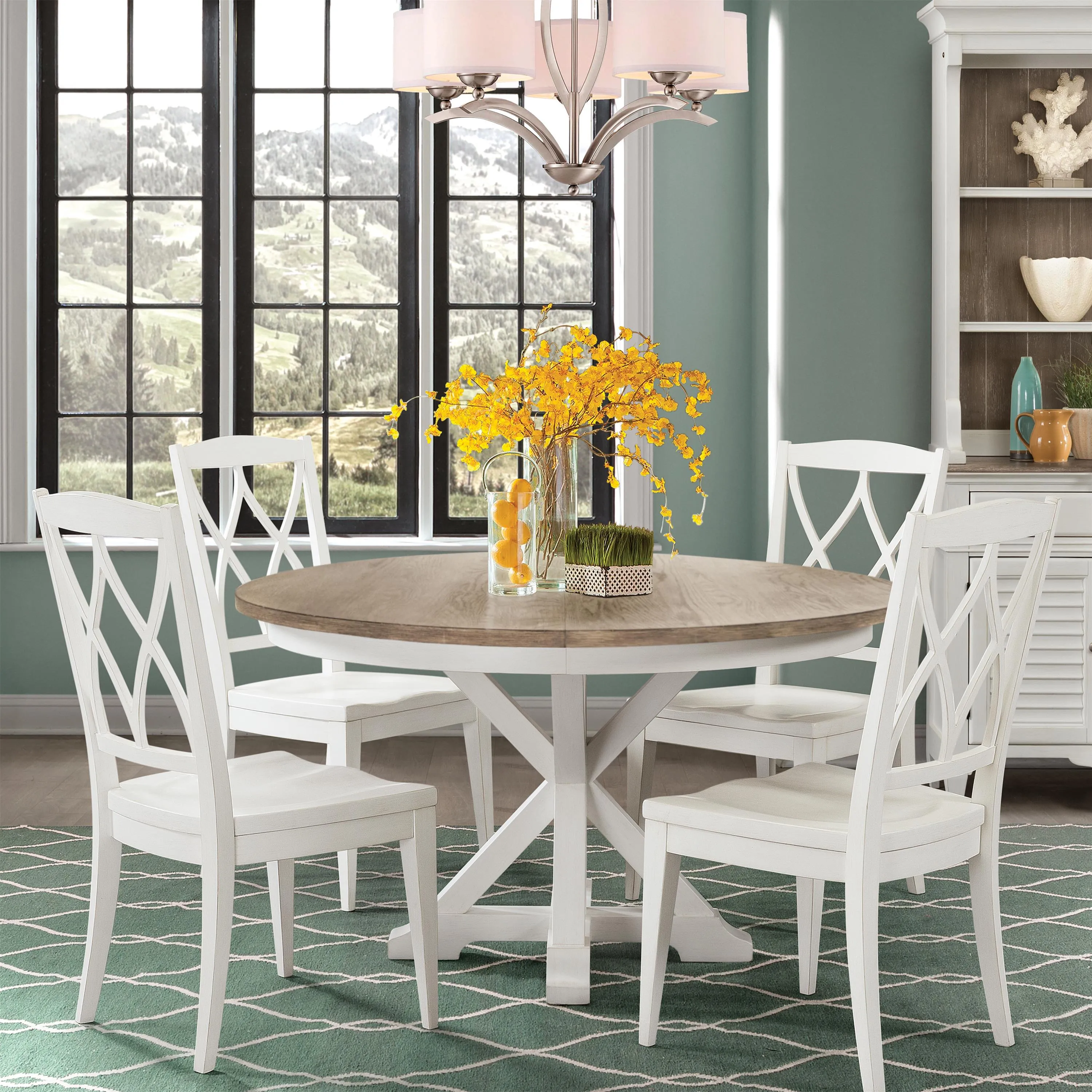 Charleston Extendable (48"-66") Round Dining Table