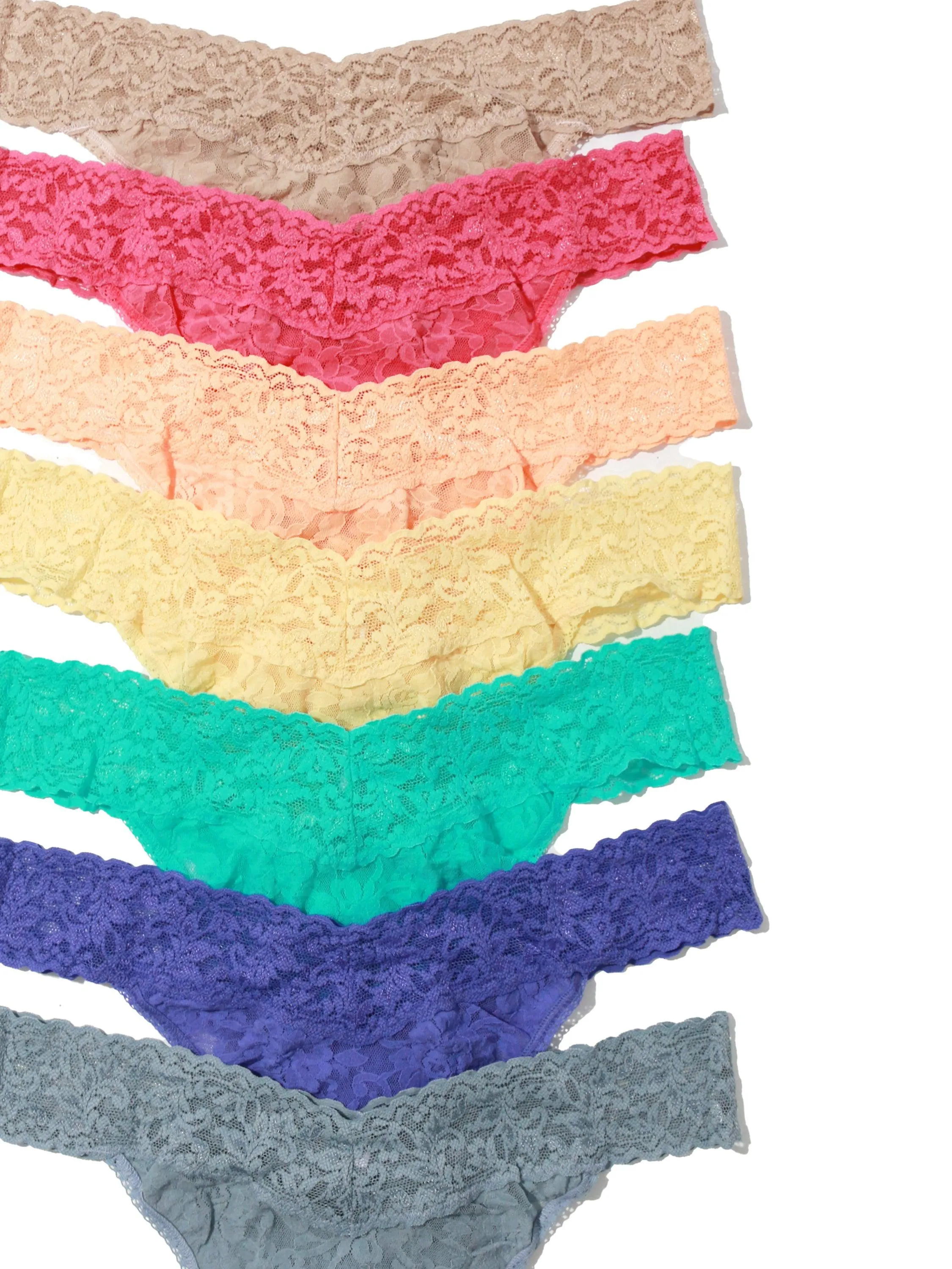 Days of the Week Original Rise Thong 7 Pack