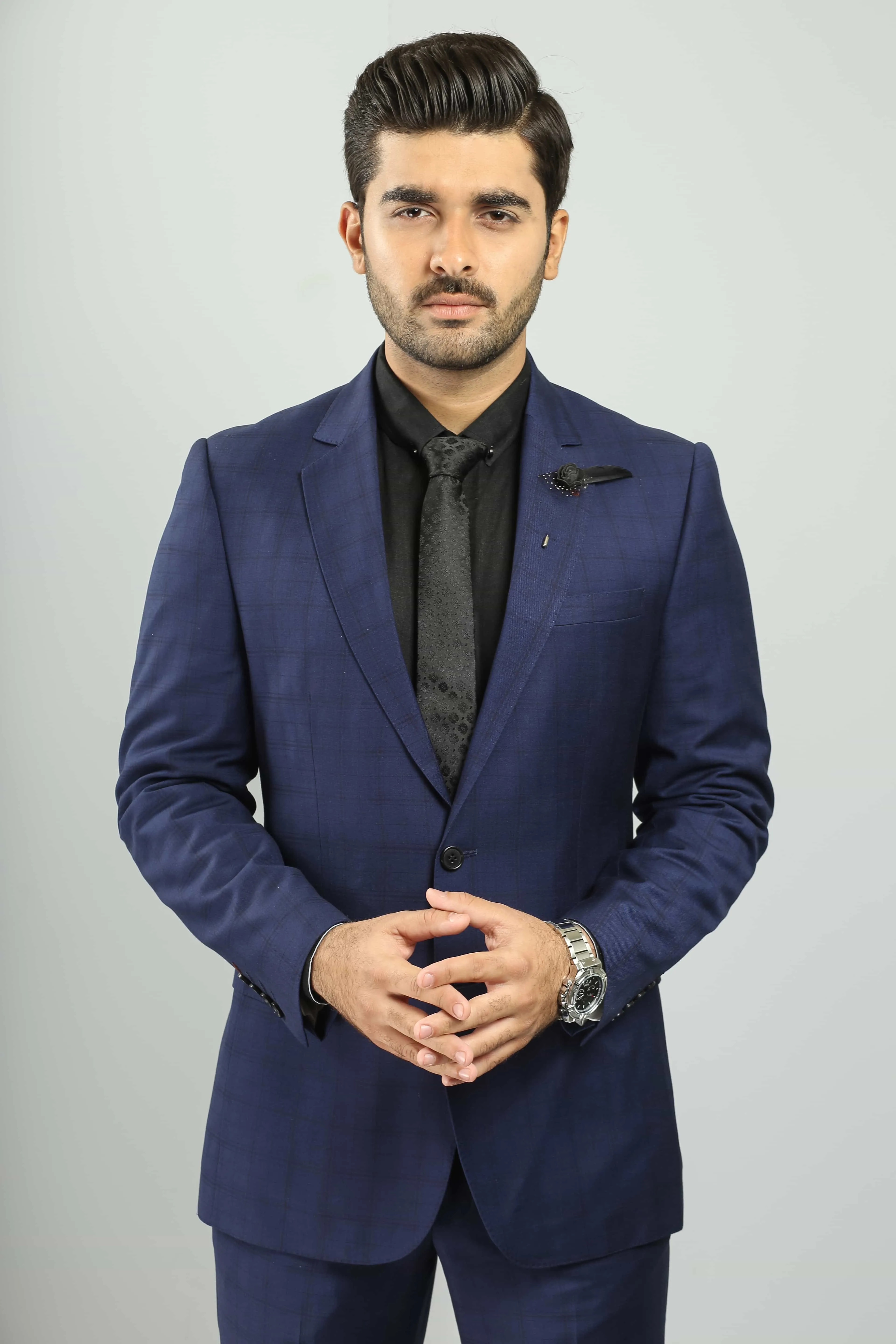 Delta Blue Checks Suit