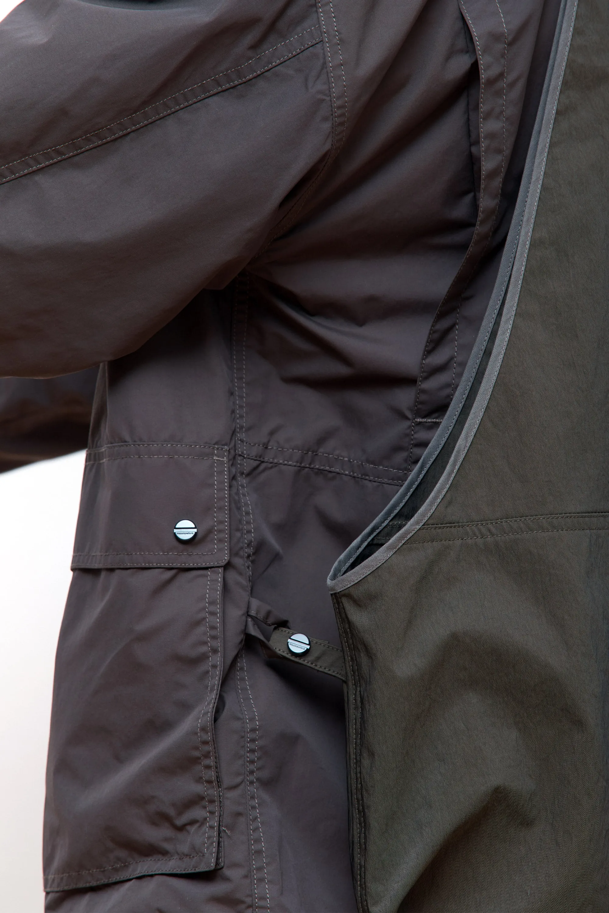 Detachable Hunting Jacket Fog Brown