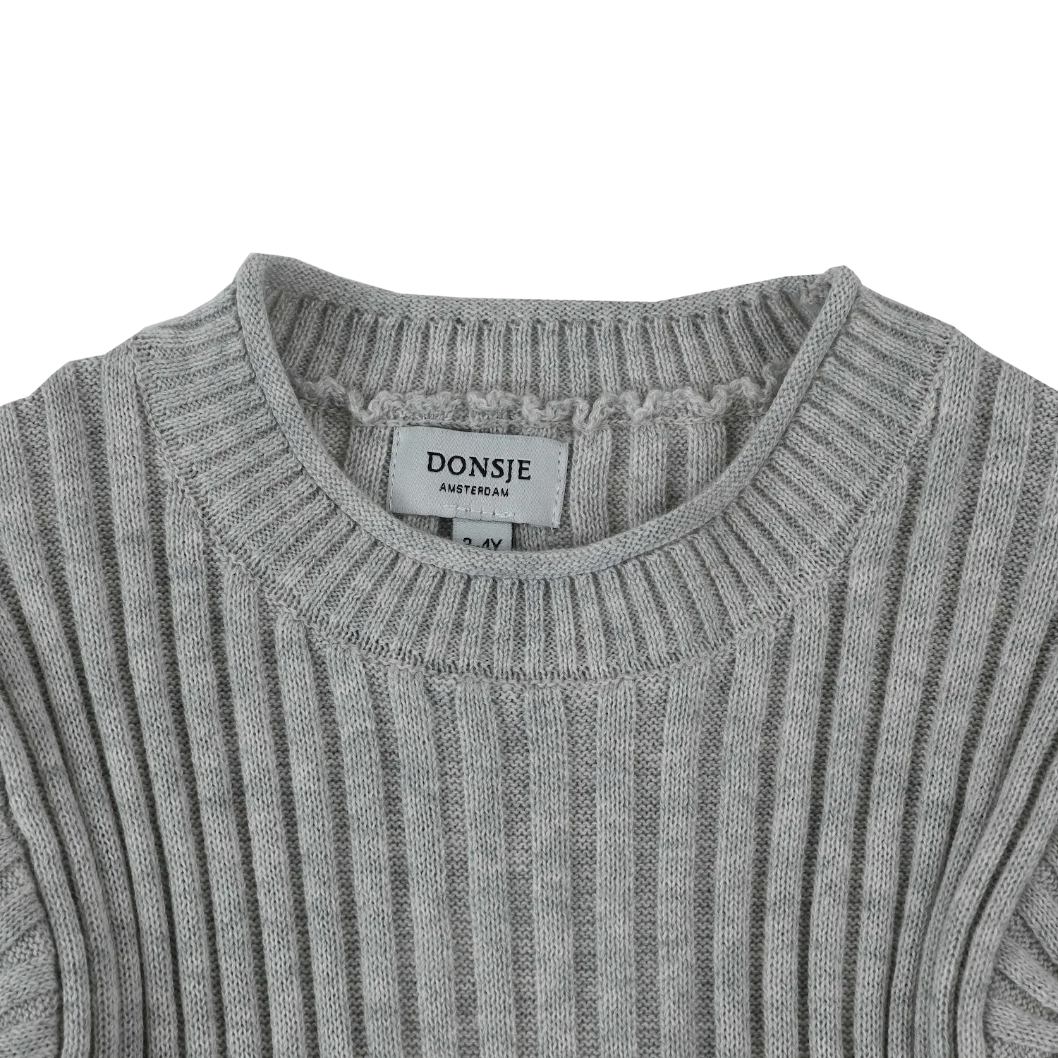 Dion Shirt | Pale Grey Melange