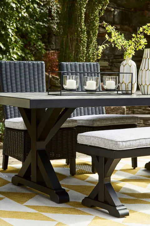 Fire Island Black Outdoor Dining Sets