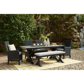 Fire Island Black Outdoor Dining Sets