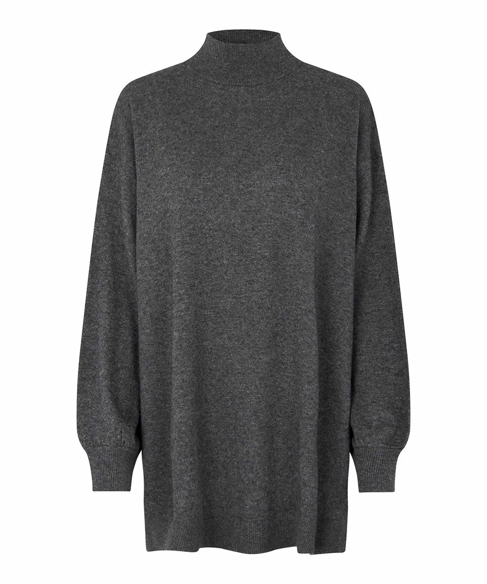 Fralla Long Sleeve Mock Neck Sweater