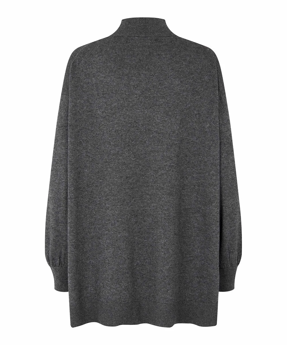 Fralla Long Sleeve Mock Neck Sweater