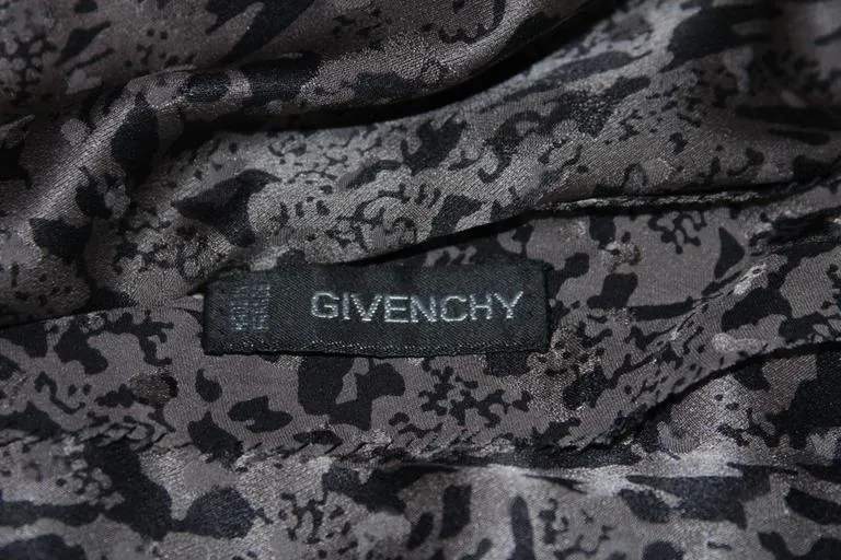 GIVENCHY Couture Wool & Snakeskin 4 pc Skirt Suit Size 4-6