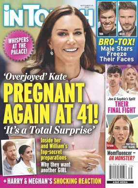 InTouch - 09.25.23 Kate Middleton Pregnant Again at 41