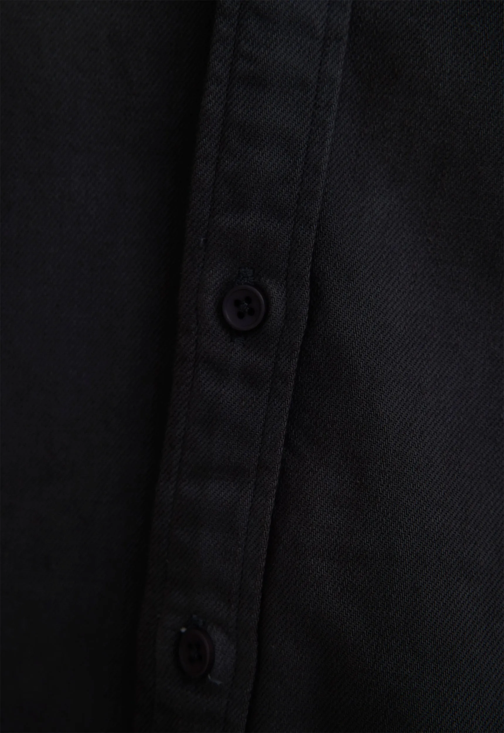 Izzi Italian Cotton Shirt - Black