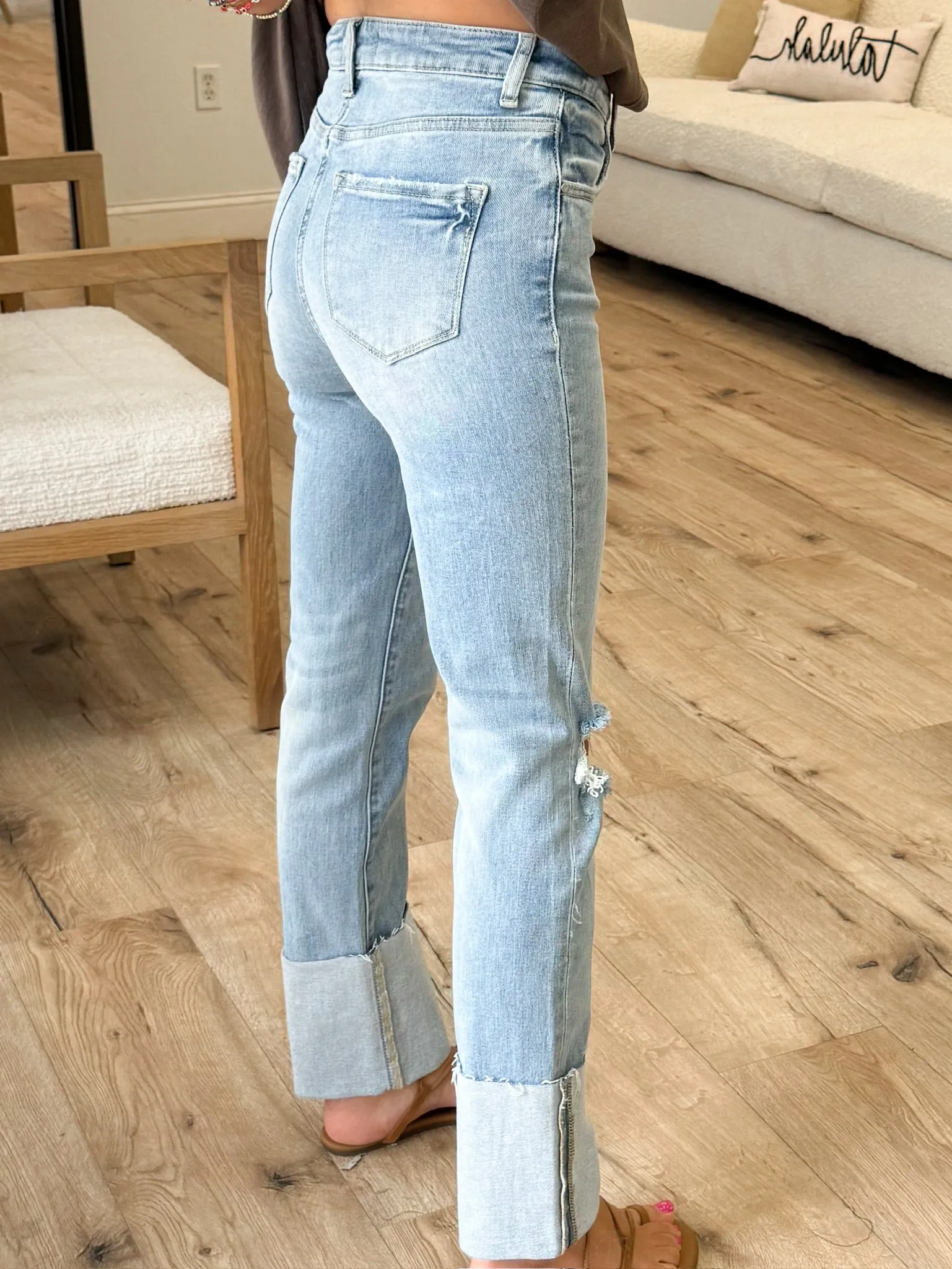 Johnson Cuff Jeans |  Plus Available | RESTOCK