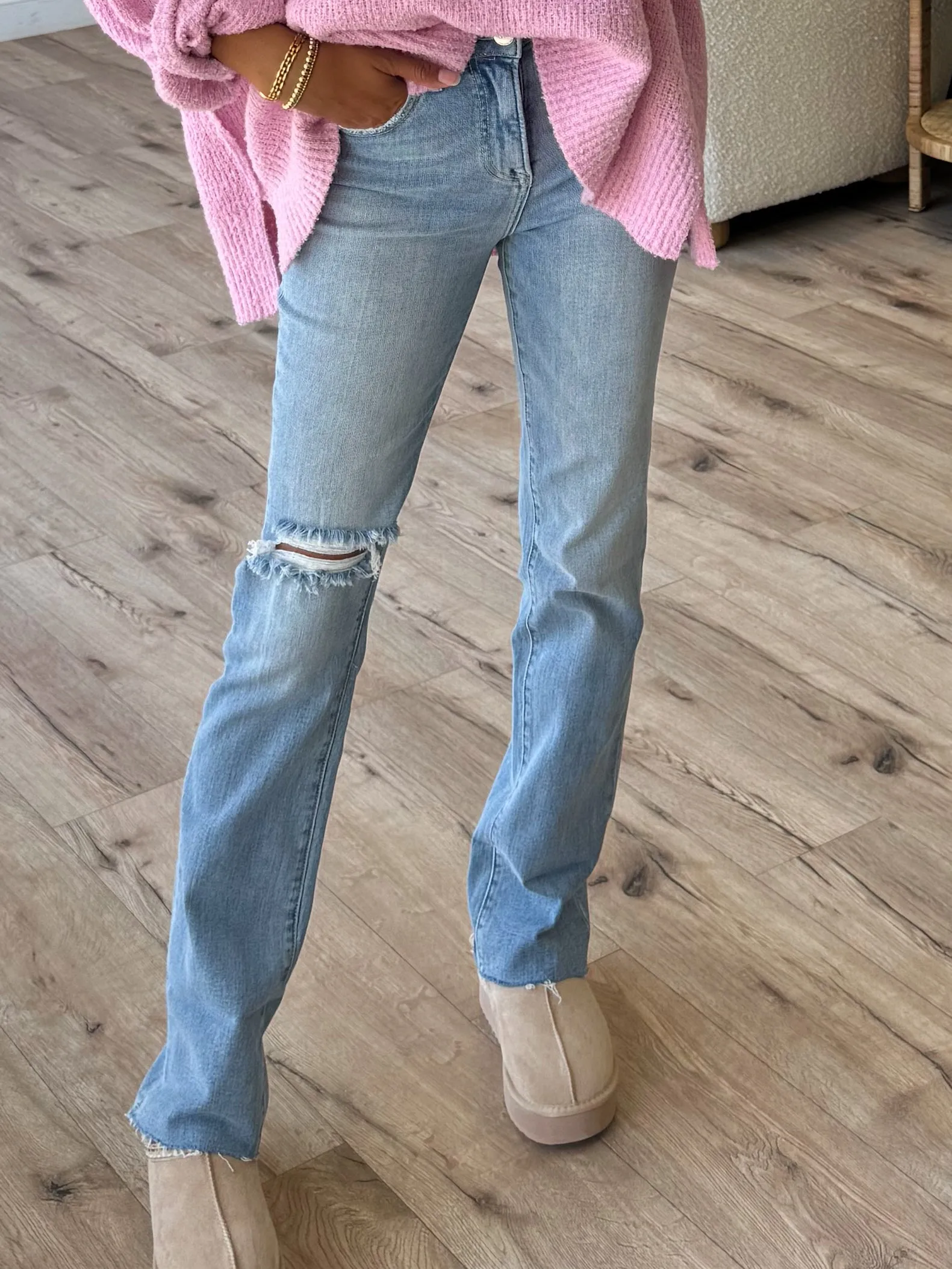 Johnson Cuff Jeans |  Plus Available | RESTOCK