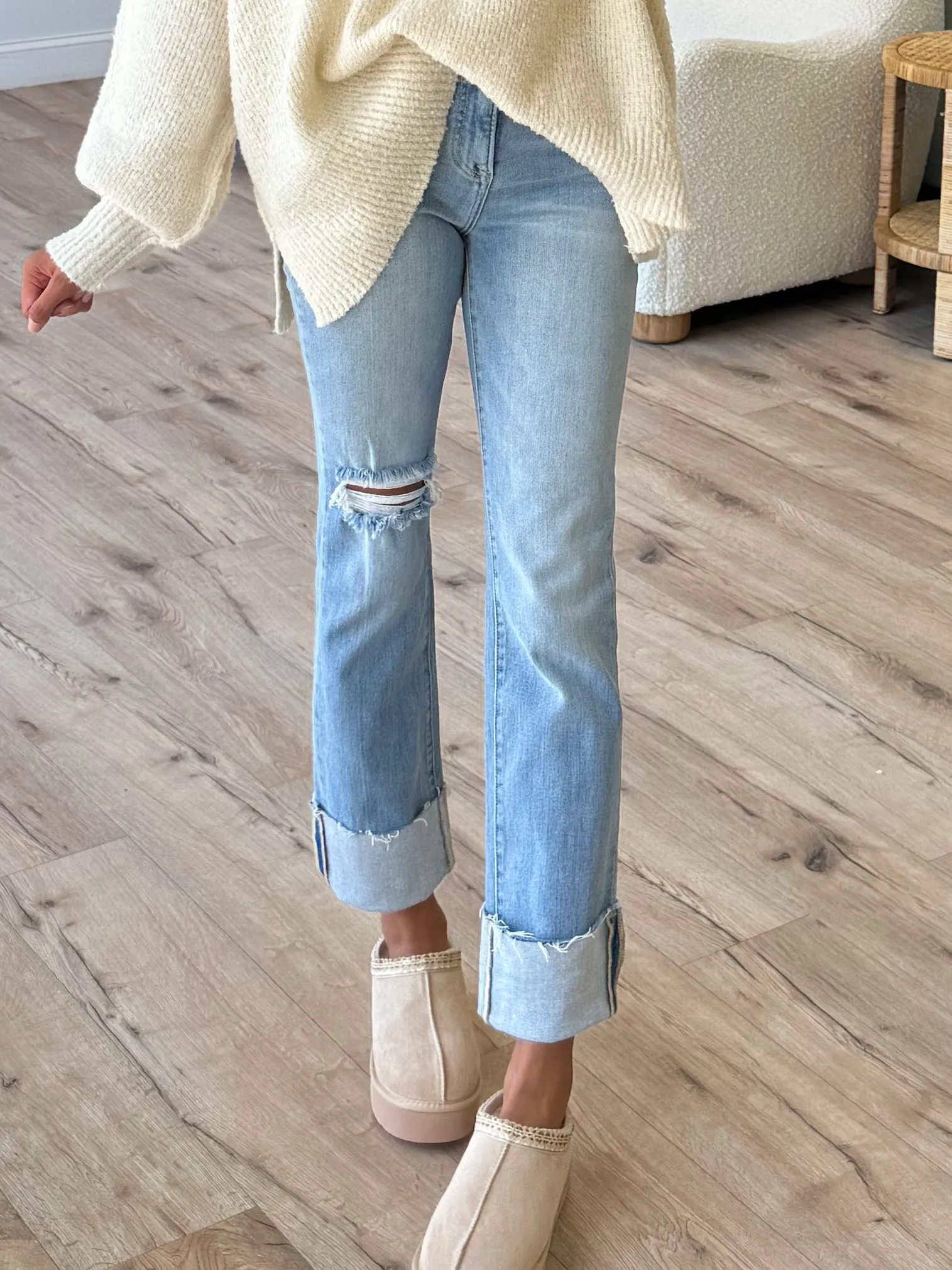 Johnson Cuff Jeans |  Plus Available | RESTOCK