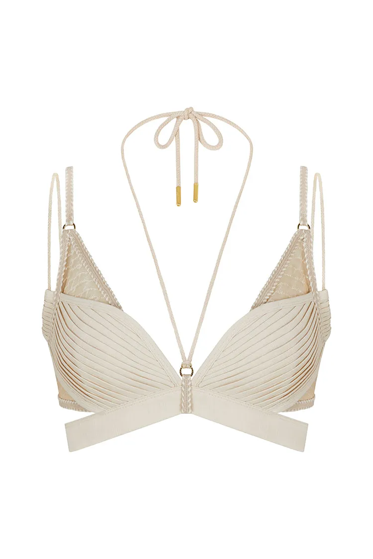 Kendall Bralette in Pearl