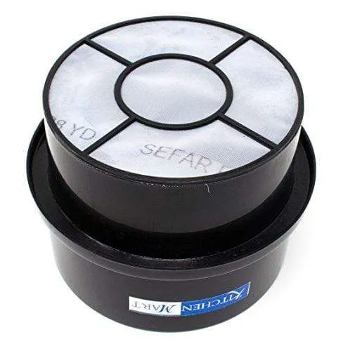 Kitchen Mart BIG Filter and Small Filter (Black) compatible with Preethi Coffee maker models CM208, CM210 and CM212 only