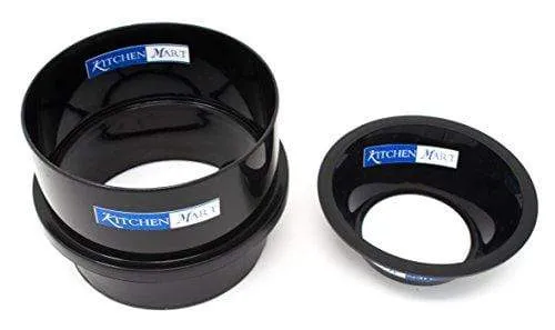 Kitchen Mart BIG Filter and Small Filter (Black) compatible with Preethi Coffee maker models CM208, CM210 and CM212 only