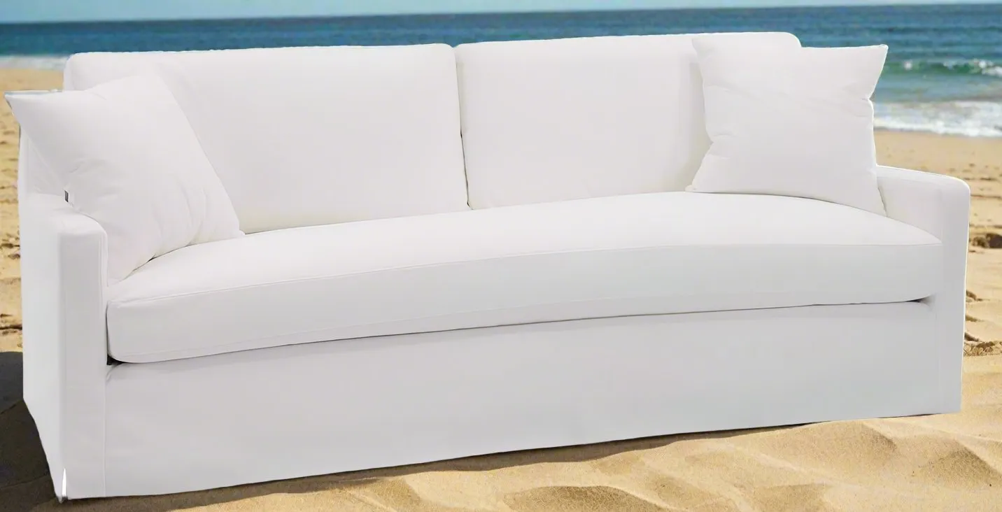 Lena 91" Slipcovered Bench Seat Sofa