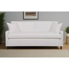 Lena 91" Slipcovered Bench Seat Sofa
