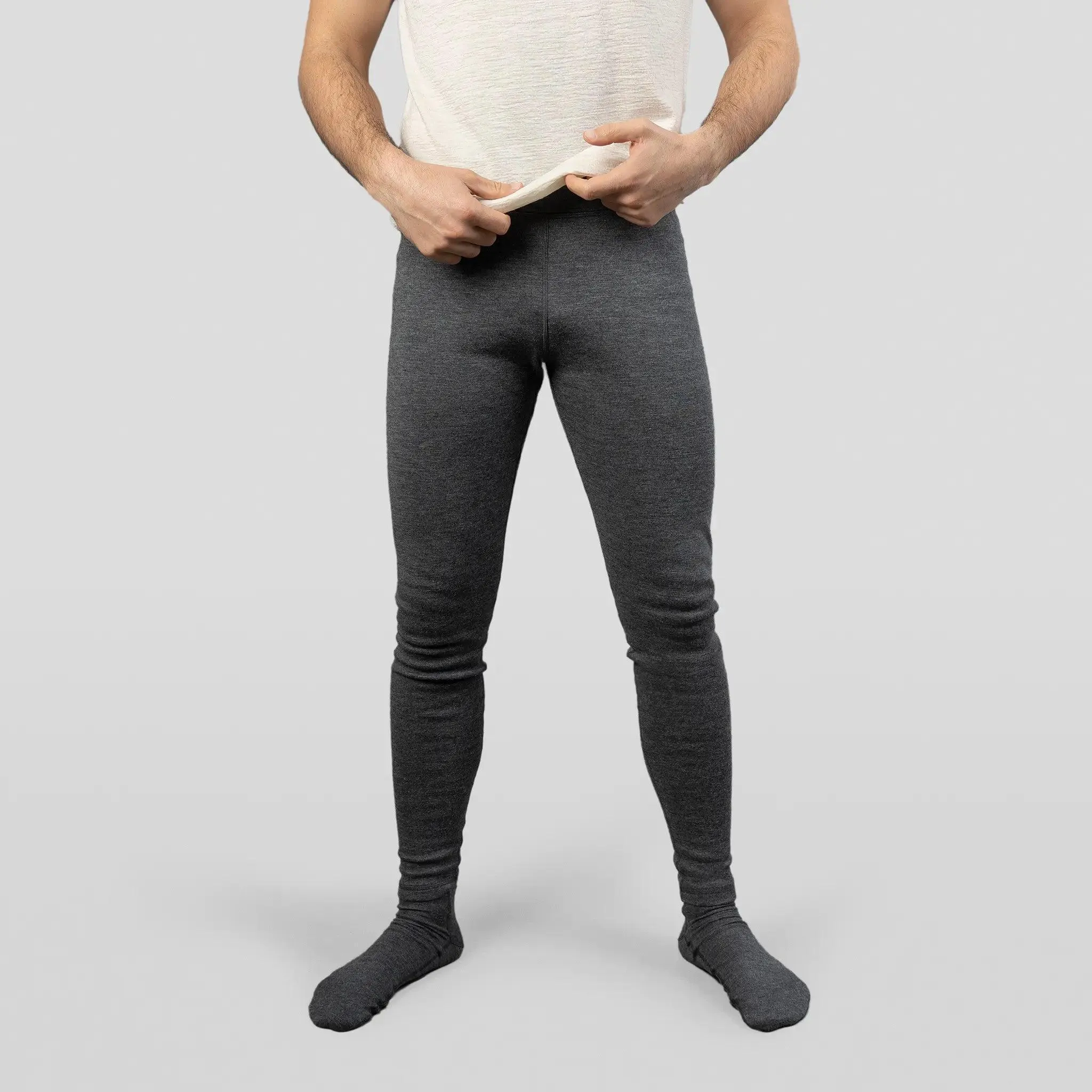 Men's Alpaca Wool Leggings: 300 Lightweight