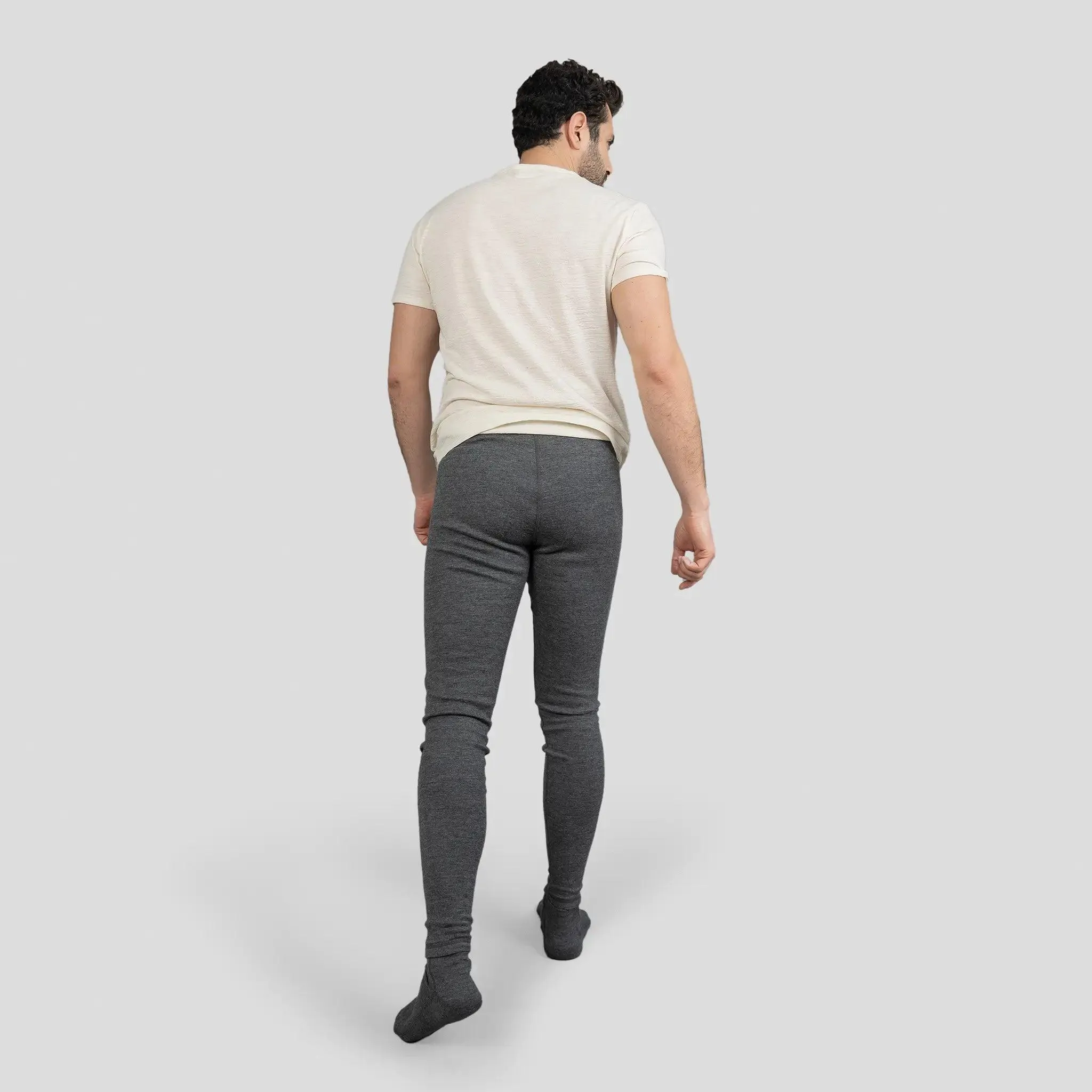 Men's Alpaca Wool Leggings: 300 Lightweight