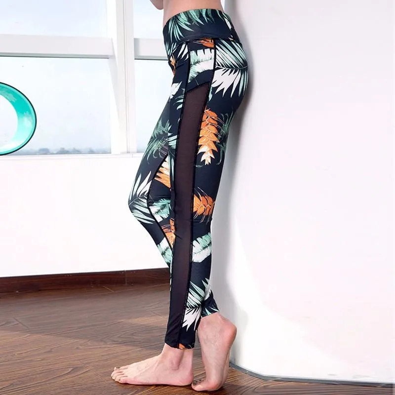 Mesh High Waist Yoga Pants For Women (5 Styles)