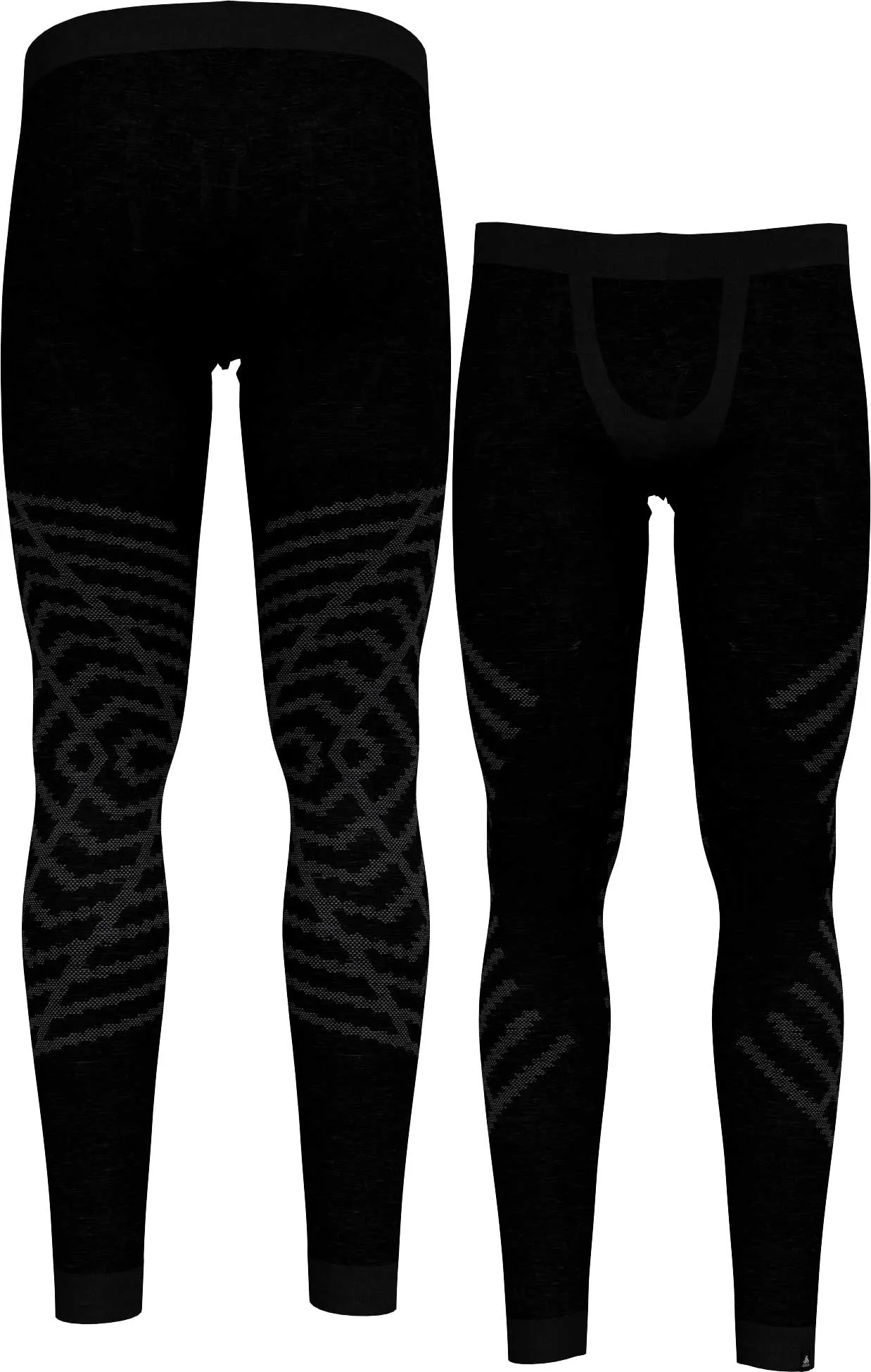 ODLO Men's Natural  Kinship X-Warm Merino Leggings