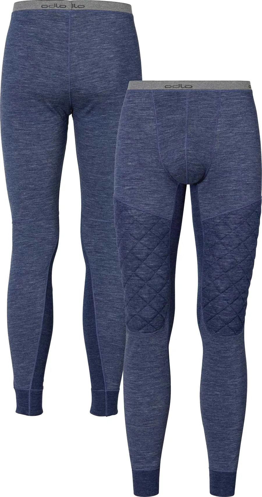 ODLO Men's Natural  Kinship X-Warm Merino Leggings