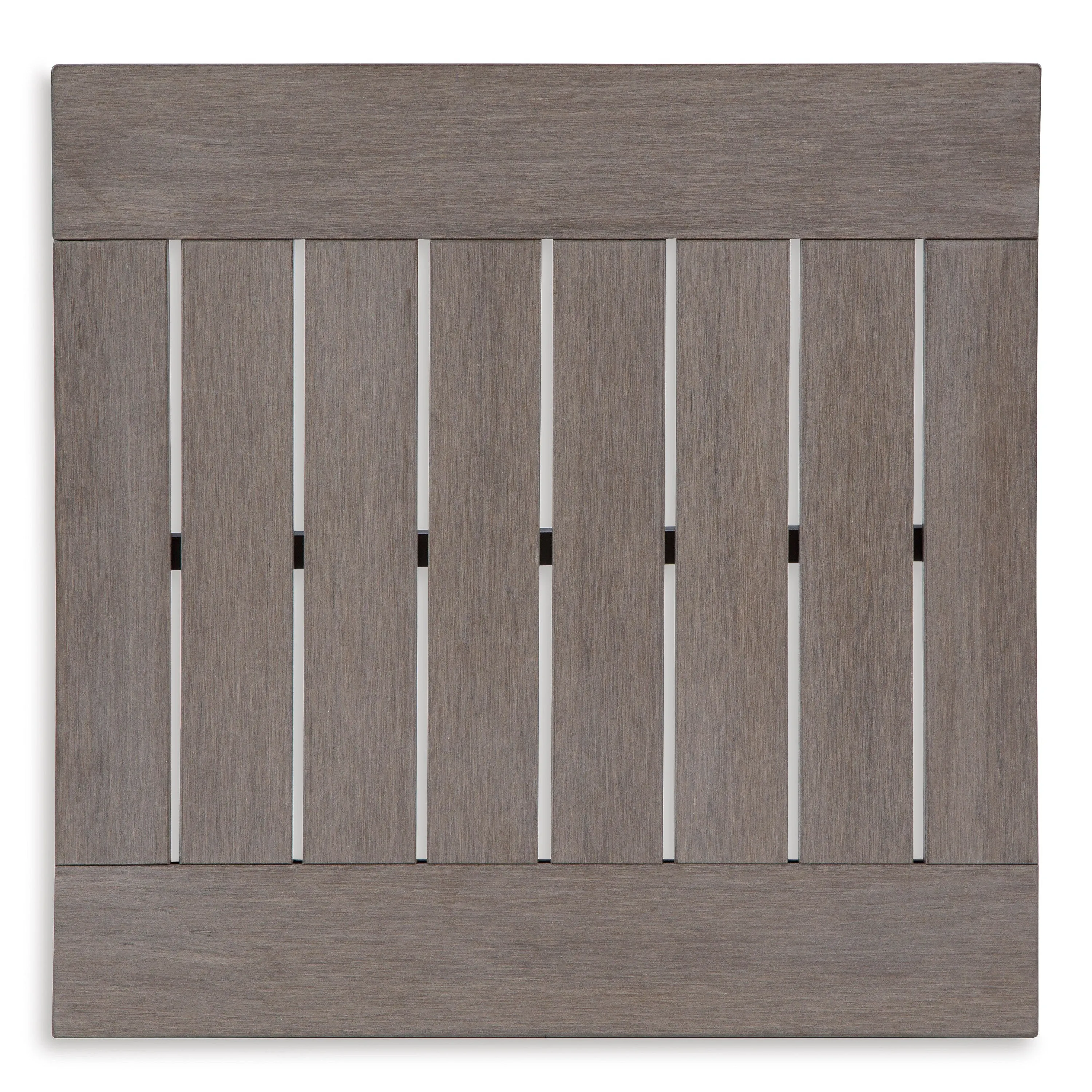 Poly Teak Taupe Side Table