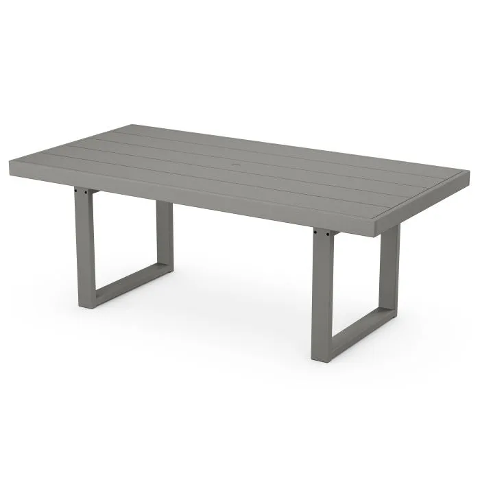 POLYWOOD Edge Outdoor Dining Table 78" x 40"