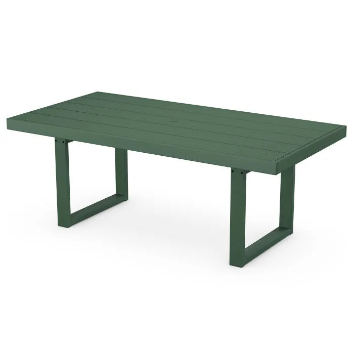POLYWOOD Edge Outdoor Dining Table 78" x 40"