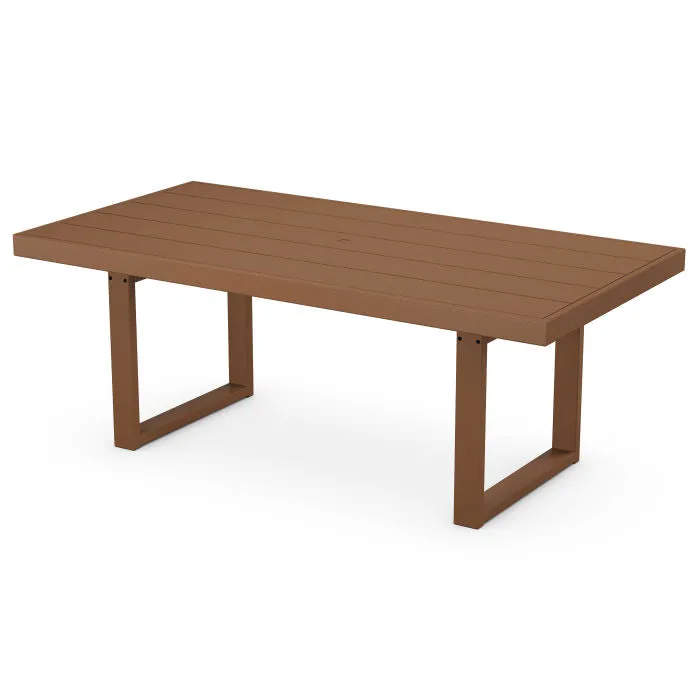 POLYWOOD Edge Outdoor Dining Table 78" x 40"