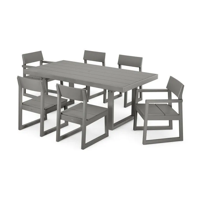 POLYWOOD Edge Outdoor Dining Table 78" x 40"