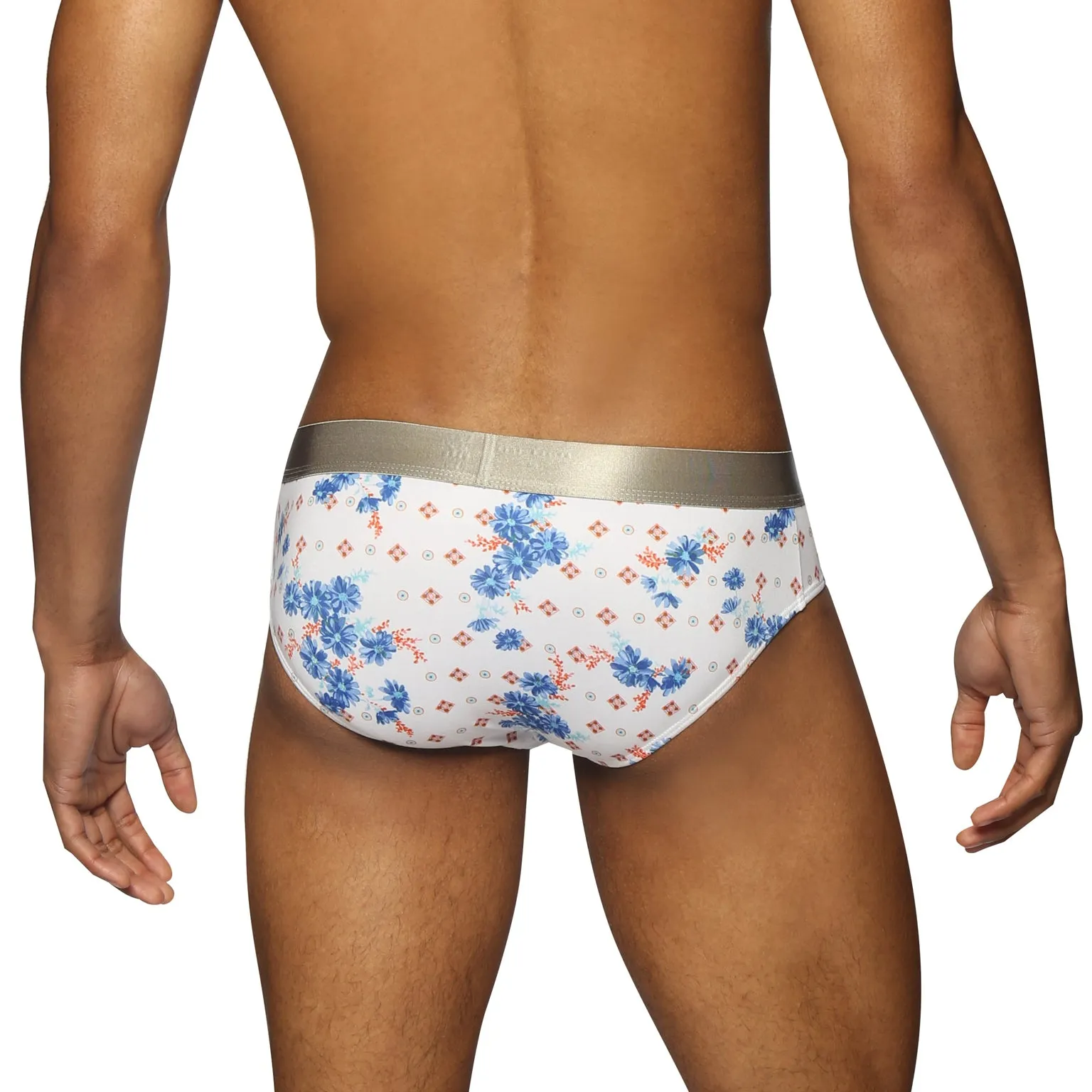 Posies Lapis Print Low Rise Brief