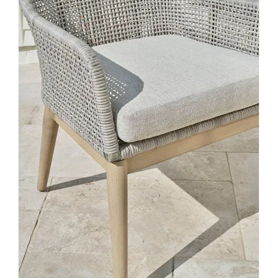 St Barts Open Weave 7pc Outdoor Dining Set