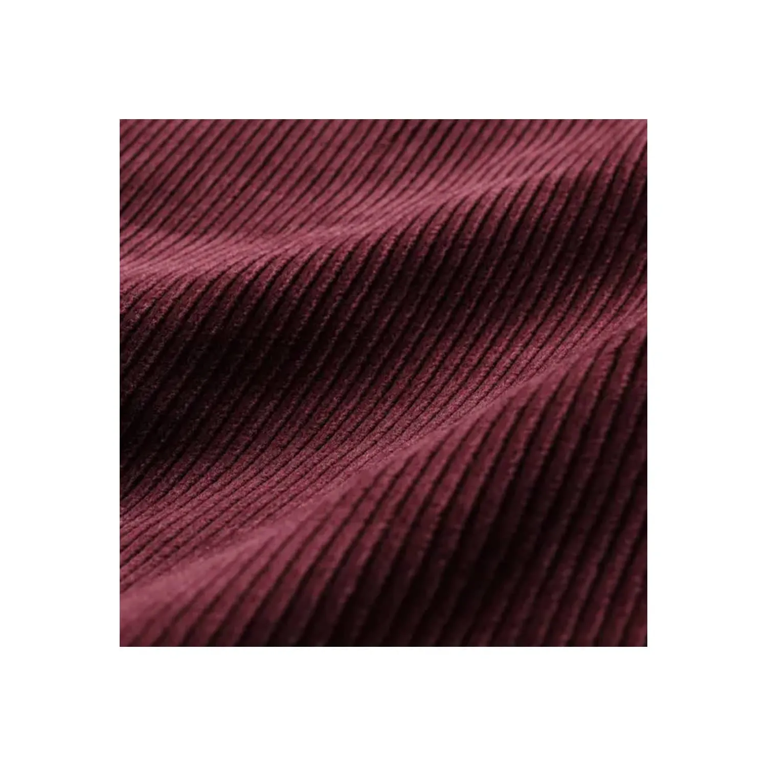 The Flat Head Corduroy Shirt Jacket Wine
