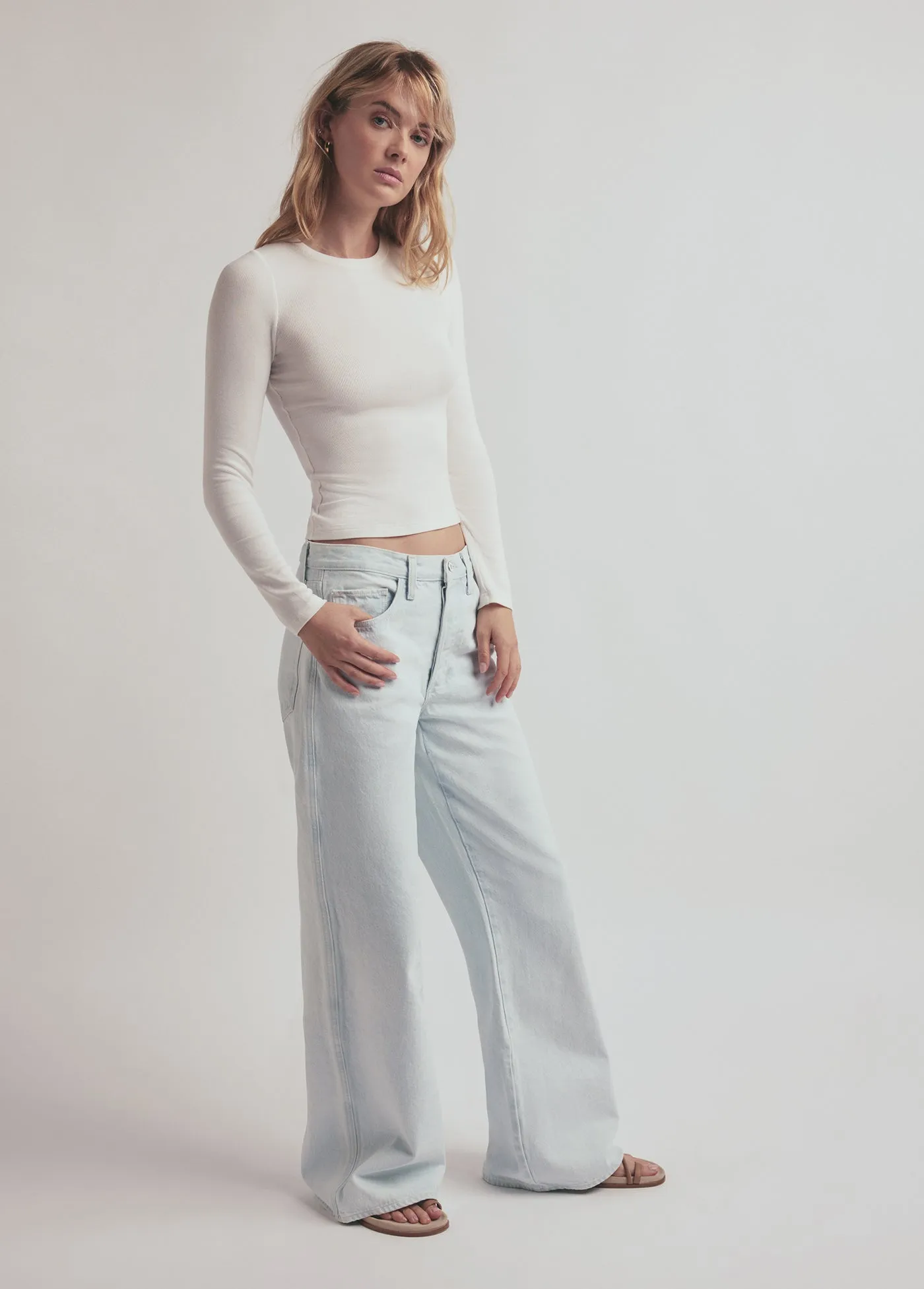 THE OLLIE LOW RISE ULTIMATE BAGGY WIDE LEG