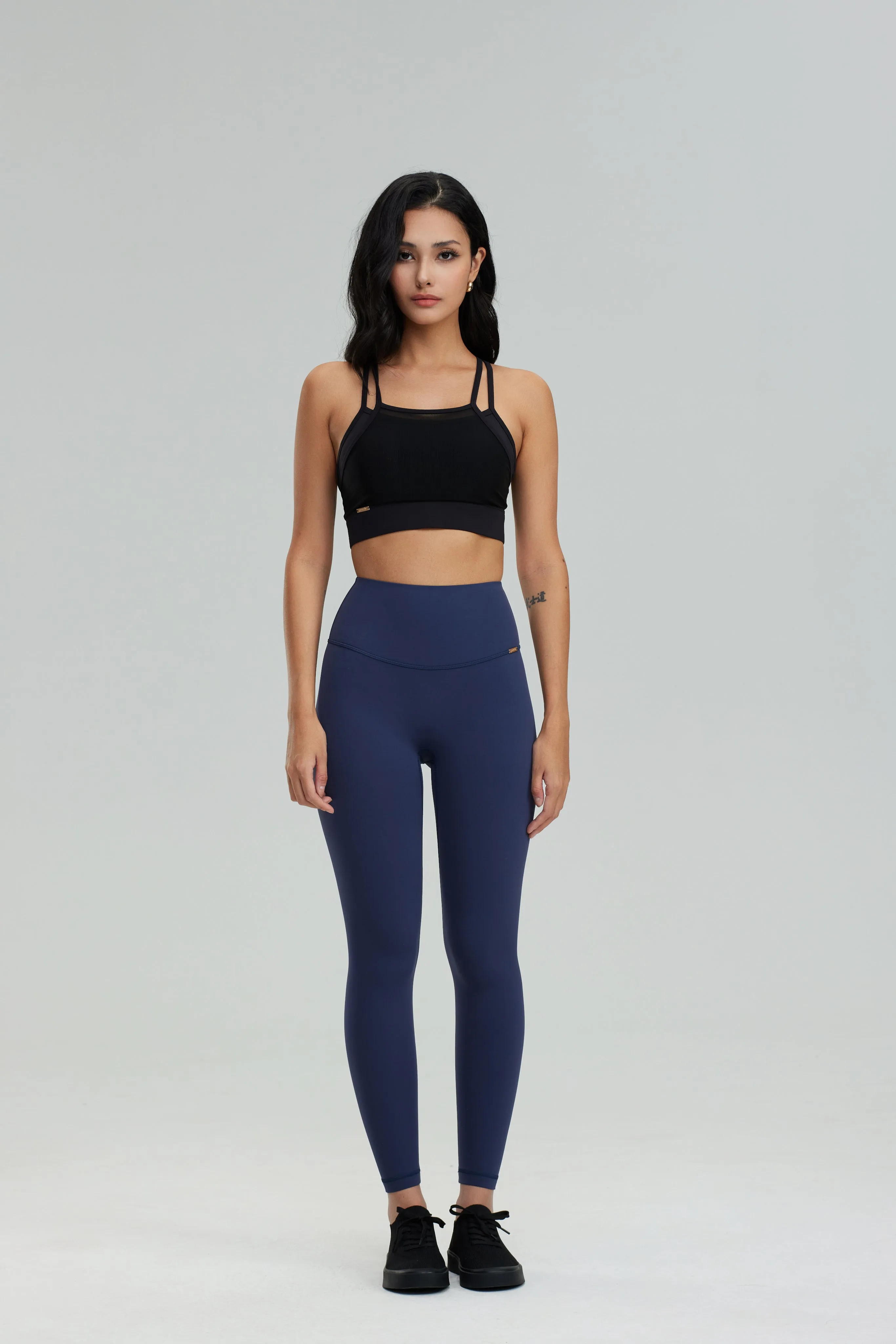 Thermal Luxe Leggings - Navy