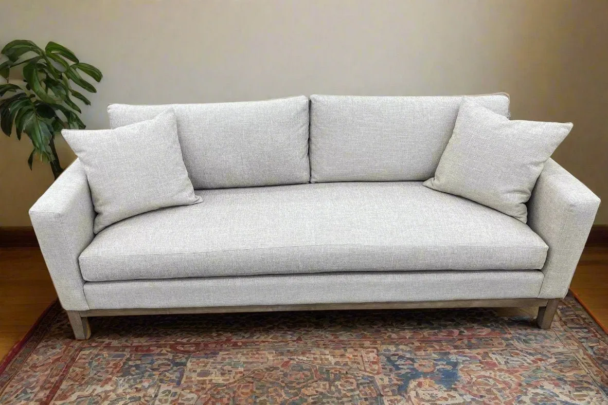 Wiley Flax 84" Bench Sofa